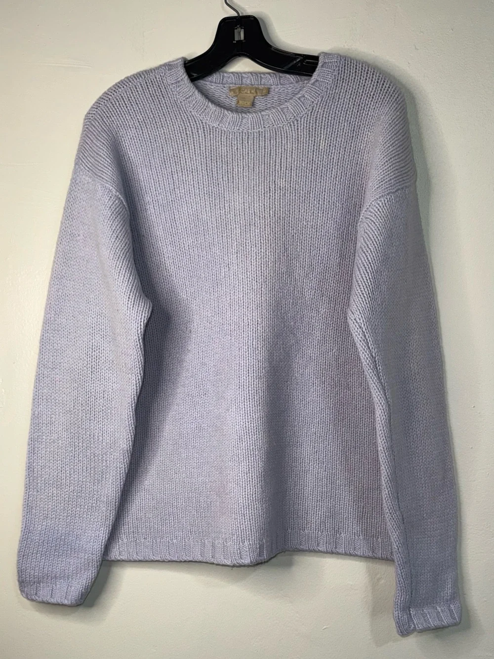 J. Crew Factory Pastel Lavender Crewneck Sweater
